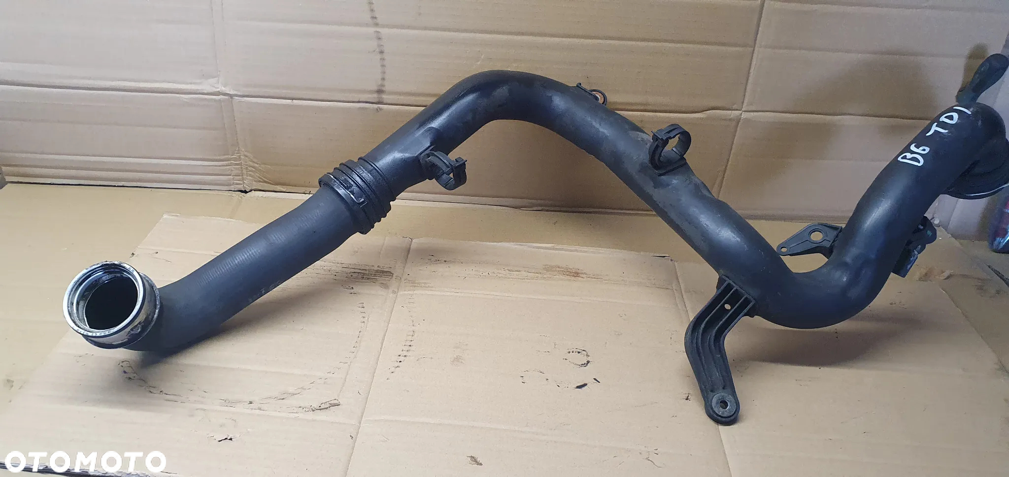 Przewód wąż rura intercoolera VW Passat B6 3C0 1.9 TDI 1K0145762AT 1K0145770B - 7