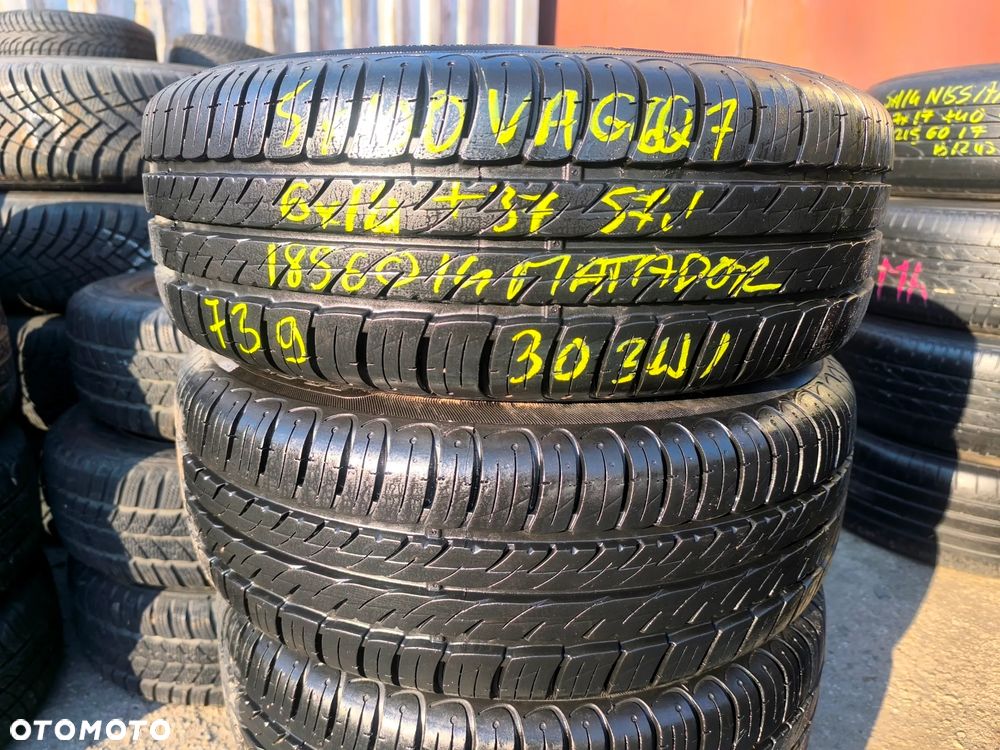 5x100 Felgi Stalowe Stal 14 Koła Letnie Lato SKODA FABIA PRAKTIK ROOMSTER RAPID SEAT IBIZA CORDOBA TOLEDO IV 4 VW FOX POLO Legnica ALU-RAD 185/60 7,5mm - 8