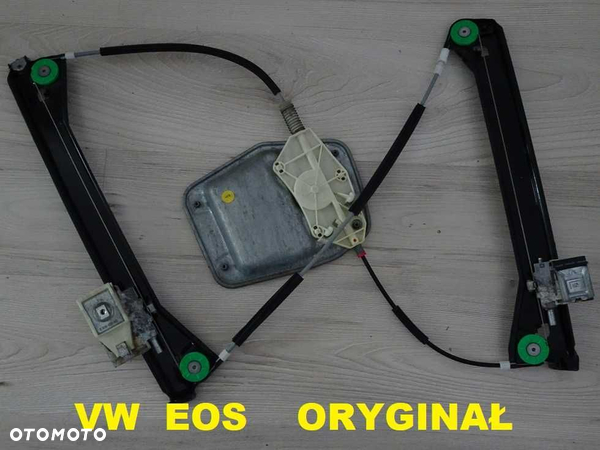 Podnośnik Mechanizm Szyby VW Eos Cabrio 1Q1 Przód Prawy Oryginał (1b2)