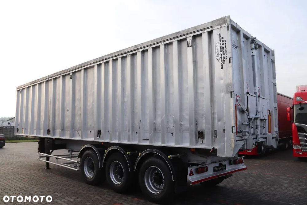 General Trailers TRAILERS / BENALU / WYWROTKA - 55 M3 / CAŁA ALUMINIOWA / 2000R - 4