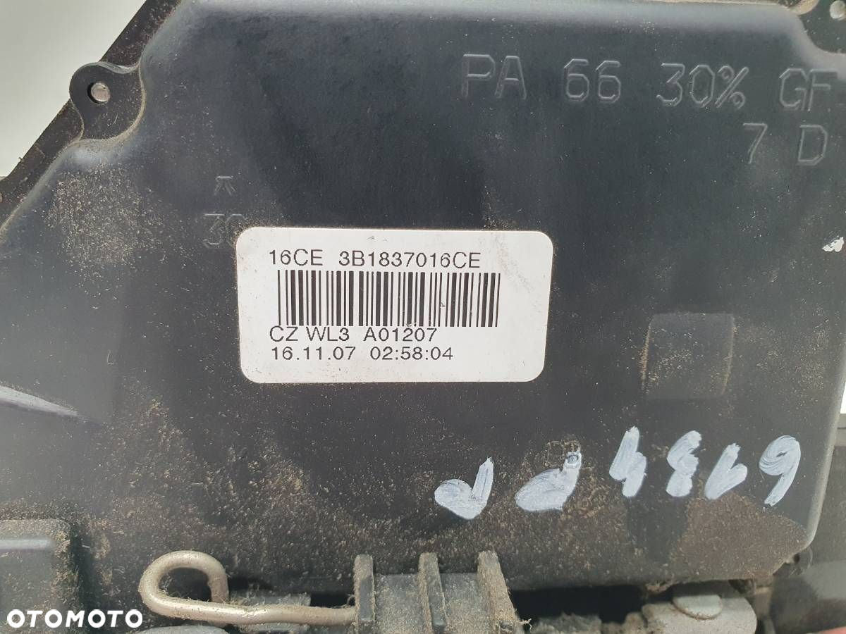 ZAMEK PRZÓD PRZEDNI PRAWY DRZWI SKODA ROOMSTER FABIA II 3B1837016CE - 2