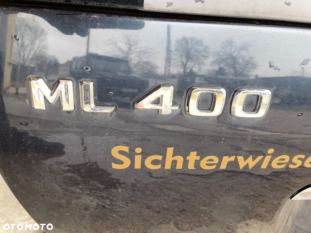 Mercedes ML 163 lift  klapa szyba zamek klapy granatowa 189 antena emblemat - 5