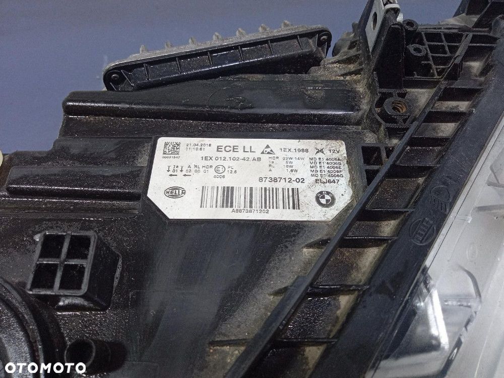 BMW 3 F30 F31 LCI LIFT 15-20 REFLEKTOR PRAWY PRZÓD LAMPA FULL LED 8738712 - 7