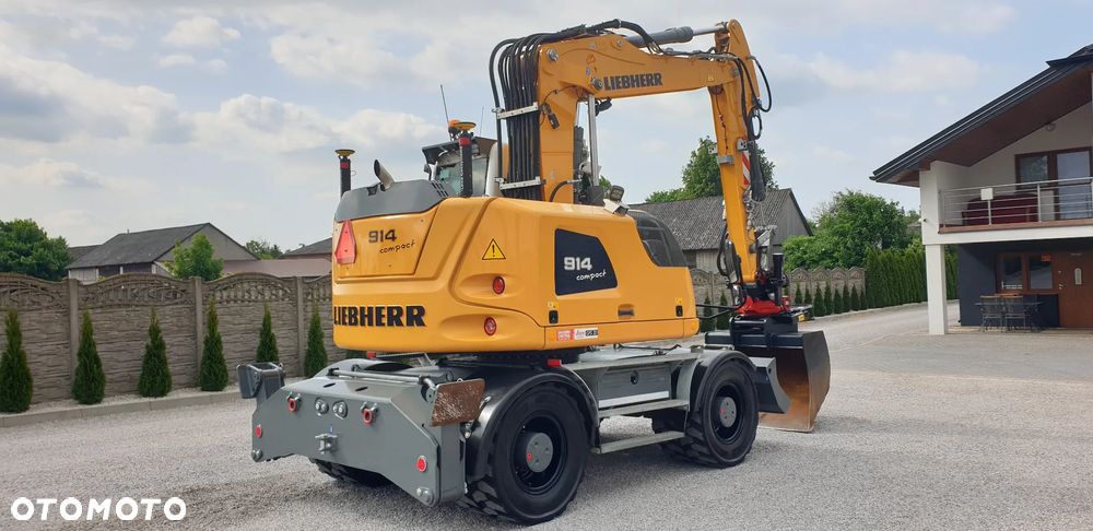 Liebherr 914 COMPACT/ rototilt /szczypce/ GPS 3D Leica/ sprowadzony - 6