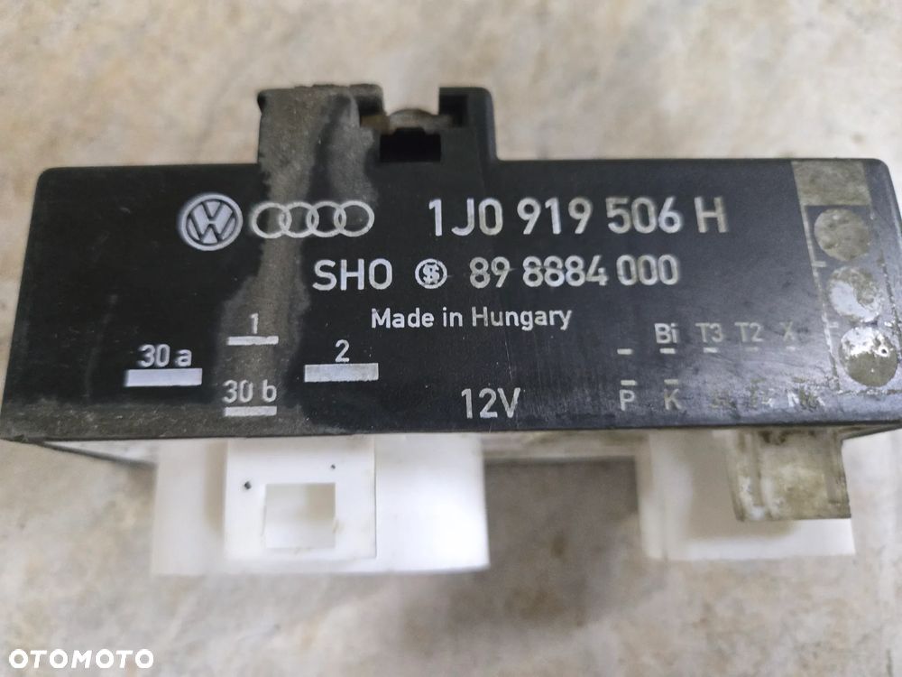 VW GOLF 4 BORA SKODA OCTAVIA 1 AUDI A3 8L SEAT LEON TOLEDO  STEROWNIK MODUŁ WENTYLATORÓW - 1