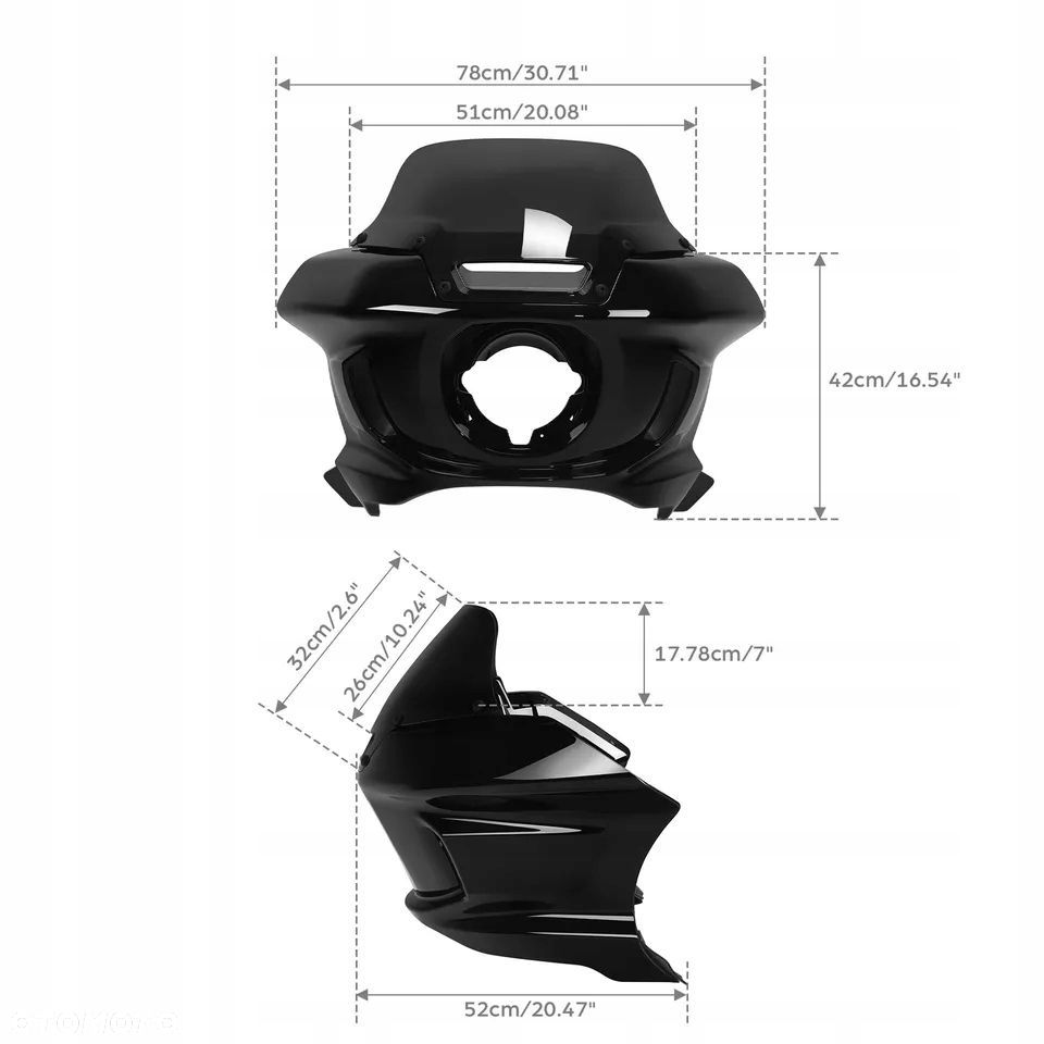 Owiewka reflektora przedniego do Low Rider ST 2022 - 9