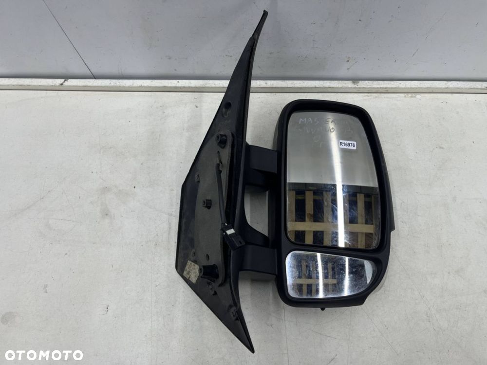Lusterko Renault Master 3 III NV400 Movano B 10-24r. PRAWE elektryczne zewnętrzne ogrzewane 9 pin - 1