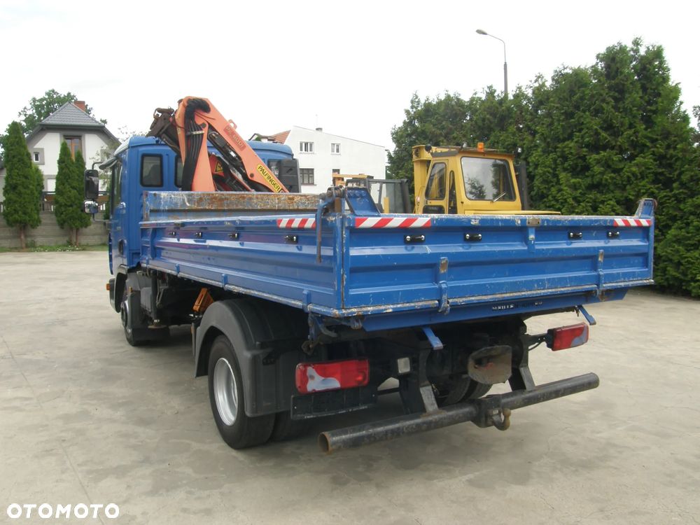 MAN TGL 8.210 2006 HDS Palfinger wywrotka Meiller-Kipper z Niemiec - 22