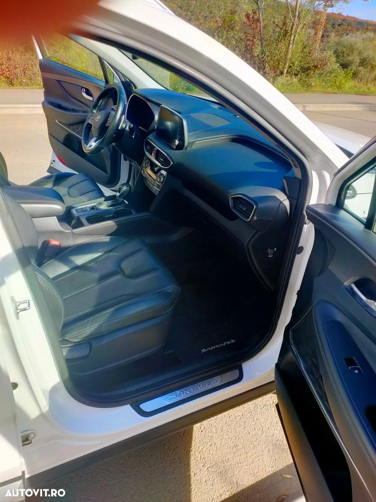 Hyundai Santa Fe blue 2.2 CRDI 4WD Automatik Style - 14