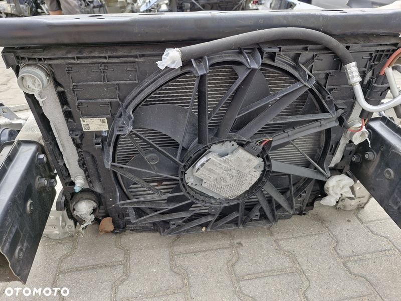 BMW F10 F11 2.0 D PAS PRZEDNI WENTYLATOR CHŁODNICE BELKA WZMOCNIENIE PRZÓD - 8
