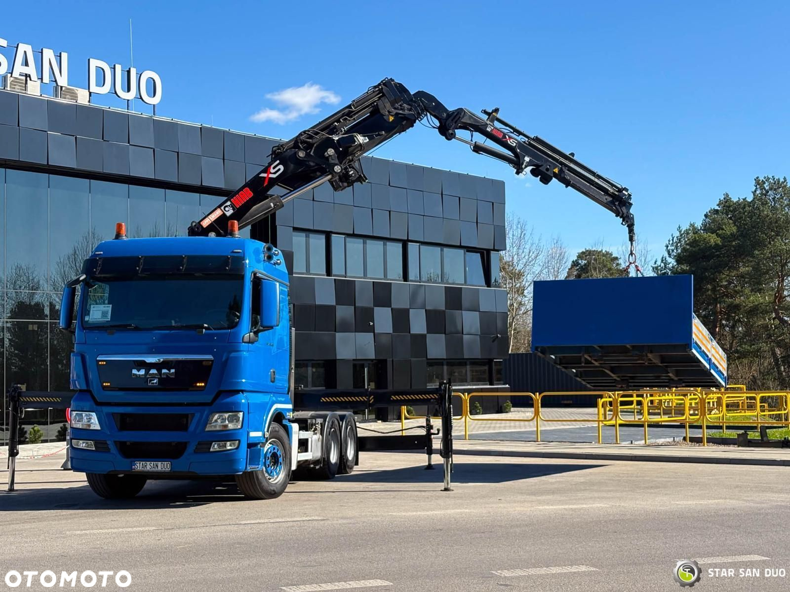MAN GS 33.480 6x4 HIAB 377E-5 HIPRO Żuraw - 2