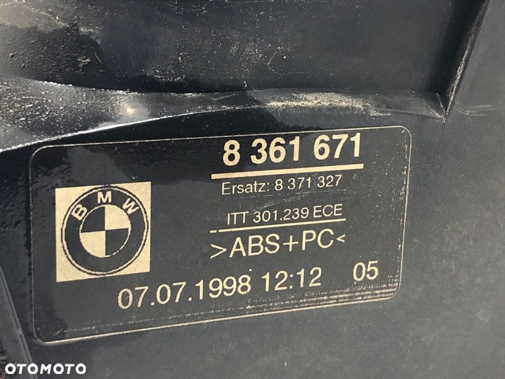 LAMPA LEWY TYŁ  BMW 5 (E39) 1995 - 2003 525 tds 105 kW [143 KM] olej napędowy 1996 - 2003 8361671 - 6