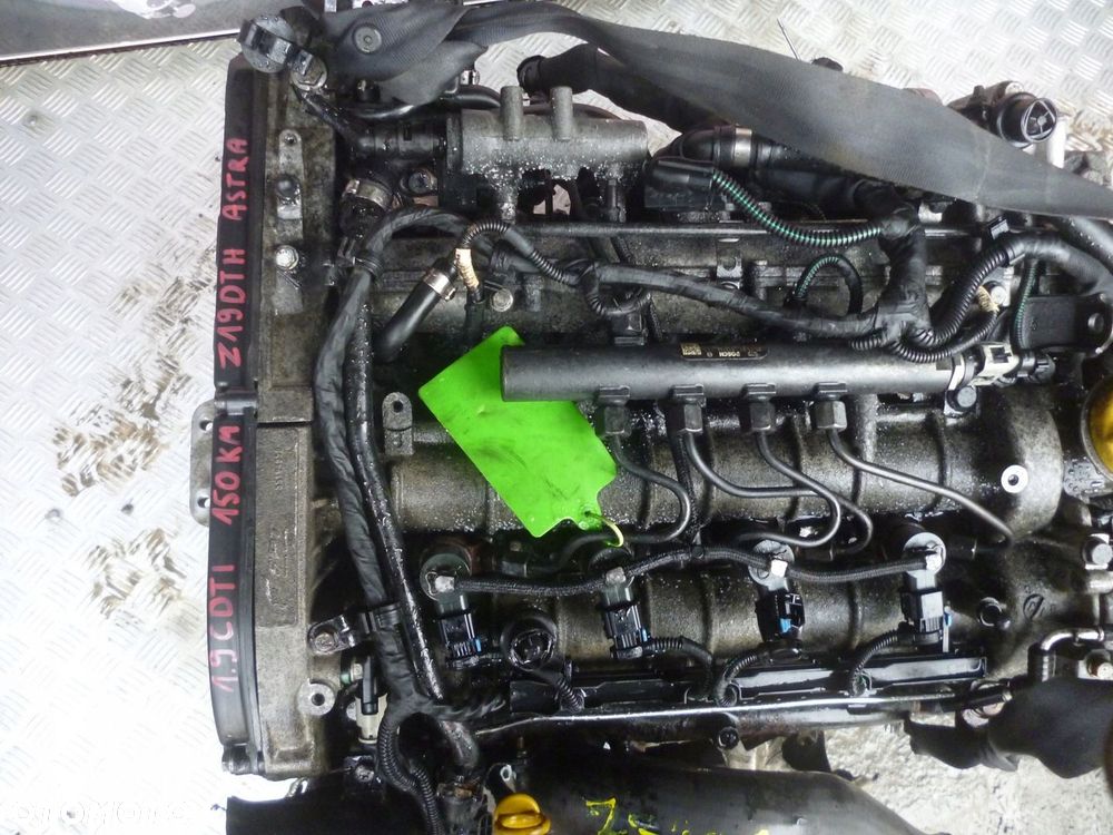 SILNIK KOMPLETNY OPEL ASTRA 1.9 CDTI 150KM Z19DTH 172 TYS - 2