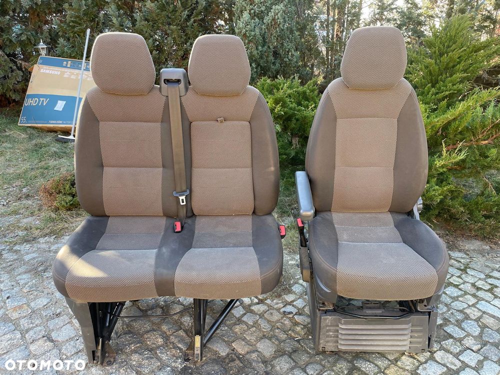 Fotel fotele 1+2 Boxer Jumper Ducato 2019r jak nowe! Kompletne - 1