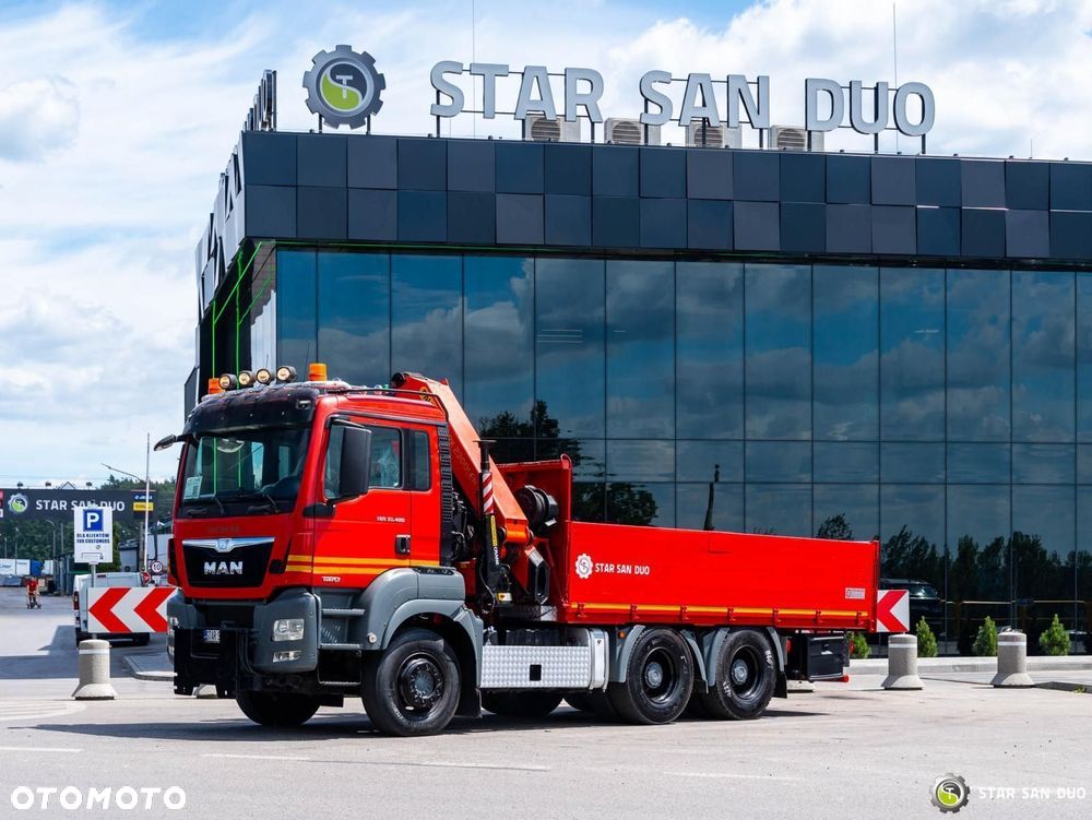 MAN TGS 33.480 6x4 PALFINGER PK 23001 EH HDS Żuraw Siodło Wciągarka - 8