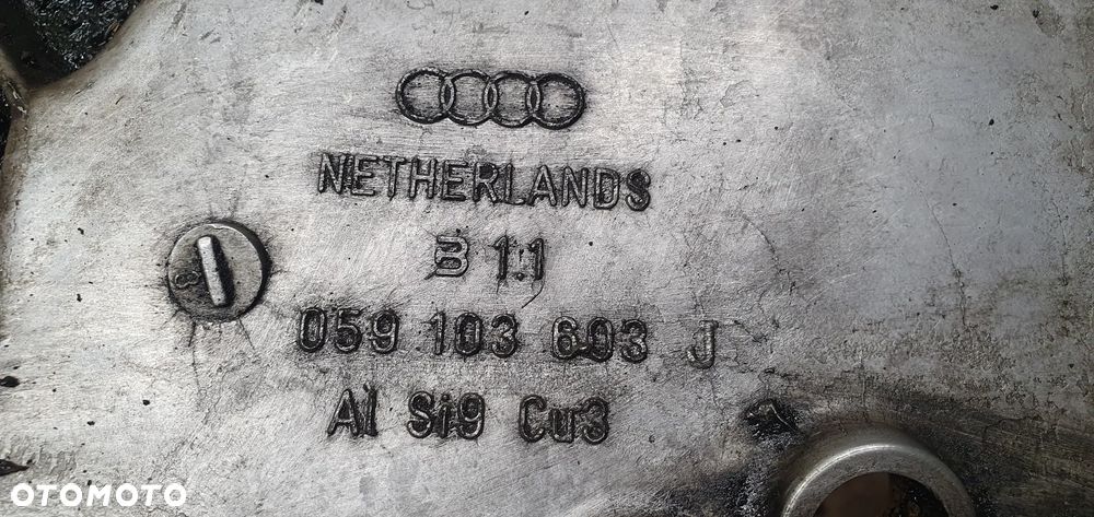 Podstawa miski olejowej Audi A6 C5 2.5 TDI 059103603J 059260885E - 8