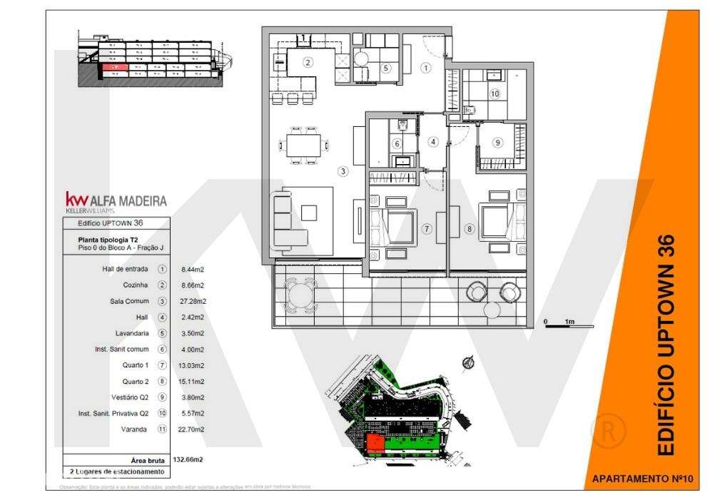 Apartamento Tipologia T2 Santa Luzia | Funchal | Madeira Island - Grande imagem: 2/46