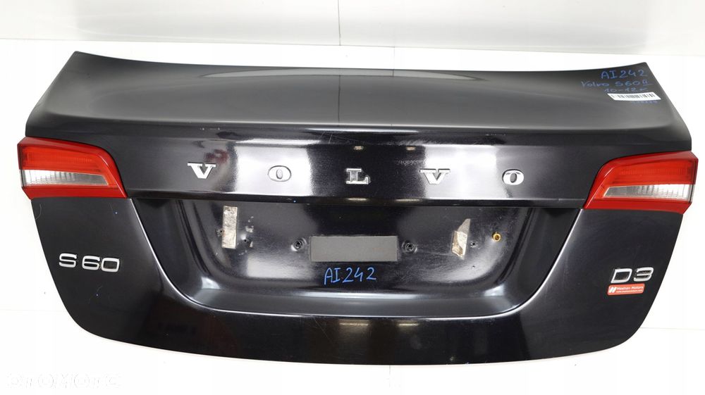 KLAPA BAGAŻNIKA TYŁ VOLVO S60 II 10-12R SEDAN - 2