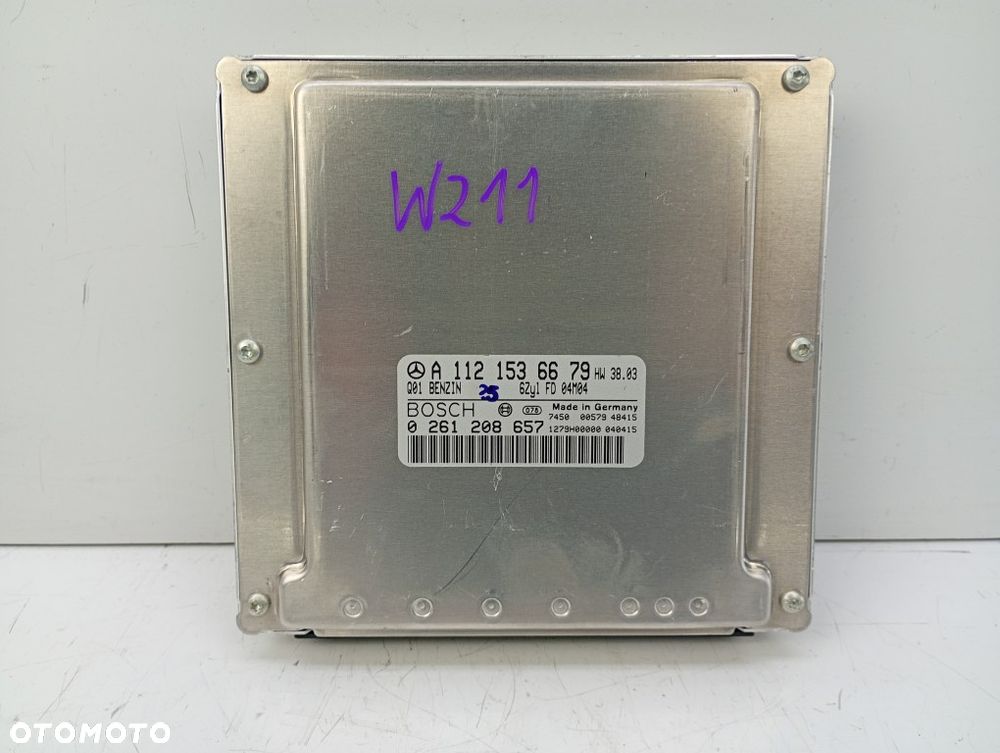 sterownik silnika komputer mercedes w211 e-klassa e240 2.6 v6 A1121536679 - 1