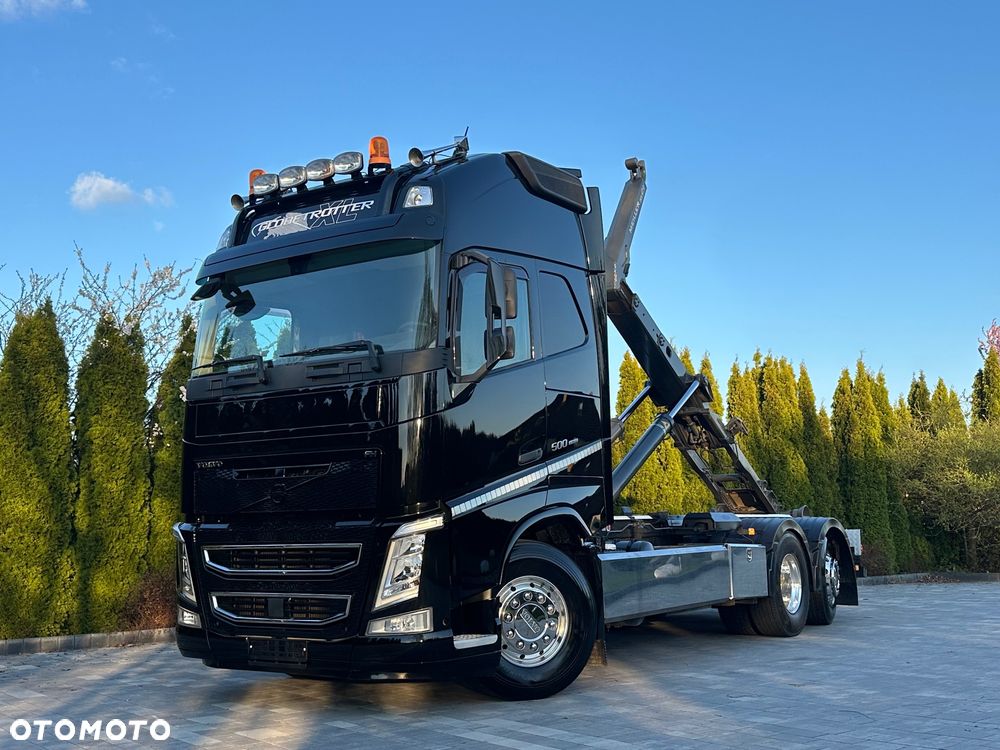 Volvo / FH 500 / 6X2 / HAKOWIEC / MEILLER -KIPPER 21-67/ Oś-SKRĘTNA-PODNOSZONA / - 2