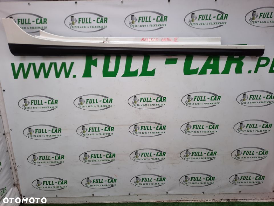 MASERATI GHIBLI III LISTWA NAKŁADKA PROGOWA PRAWA carbon karbon - 1