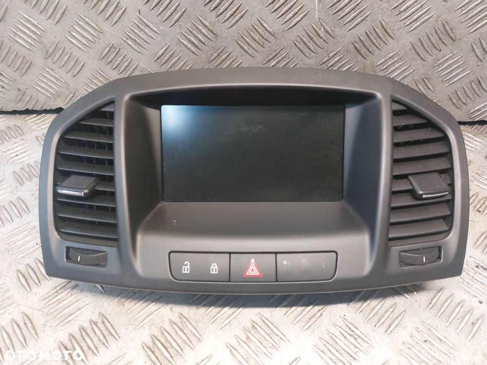 WYŚWIETLACZ + KRATKI NAWIEWU OPEL INSIGNIA A LIFT 95196687 22805903 - 1