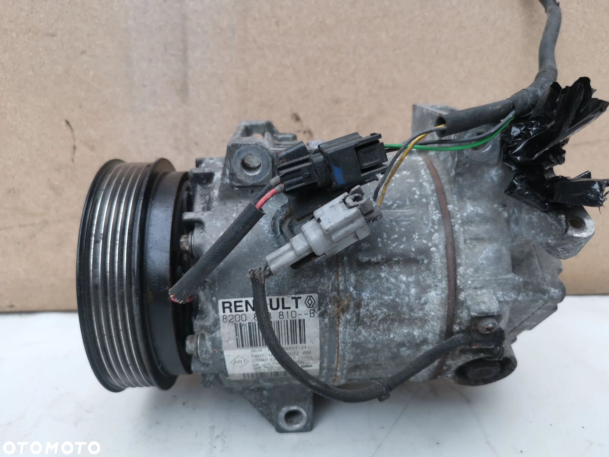 Sprężarka Kompresor Klimatyzacji Renault Laguna III 1.5 DCI 8200898810 --B - 1