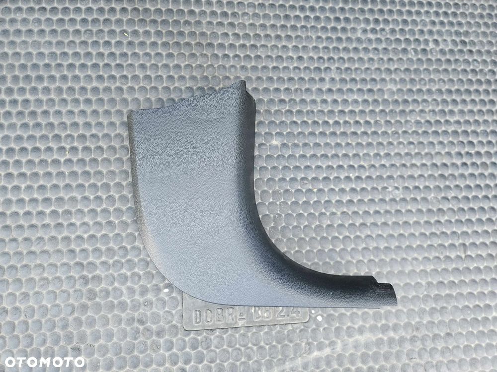 Osłona Słupka Progu Plastik Zaślepka Tapicerka Wnętrza Czarne BMW 3 E90 E91 LCI Lift - 8