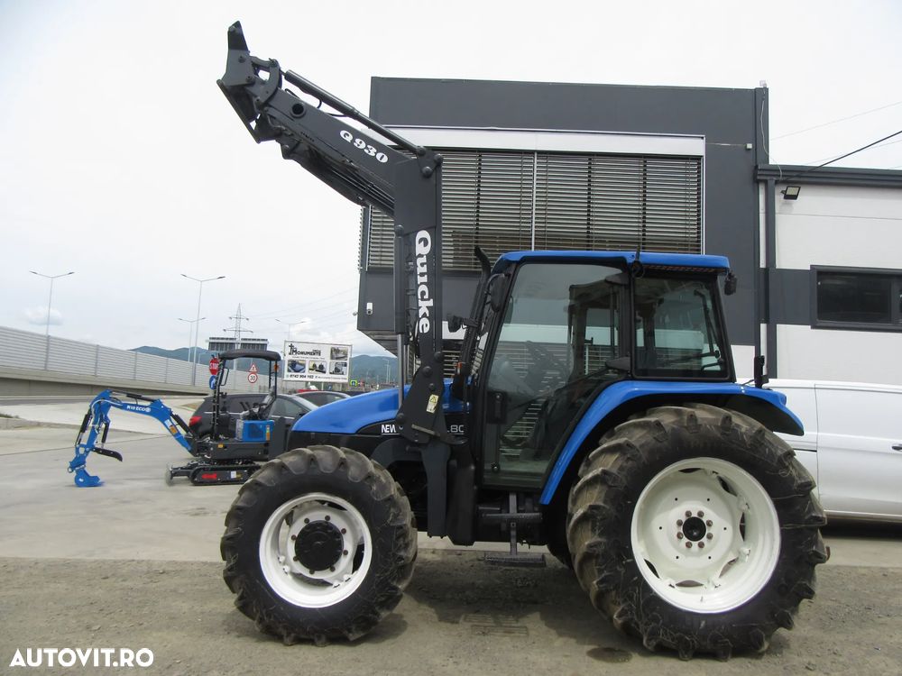 New Holland TL 80 cu incarcator frontal - 14