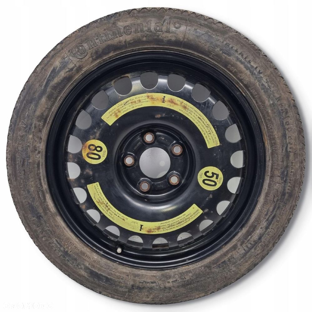 KOŁO DOJAZDOWE Mercedes W211 C219 155/70 R17 5x112 2194000002 dojazdówka - 1