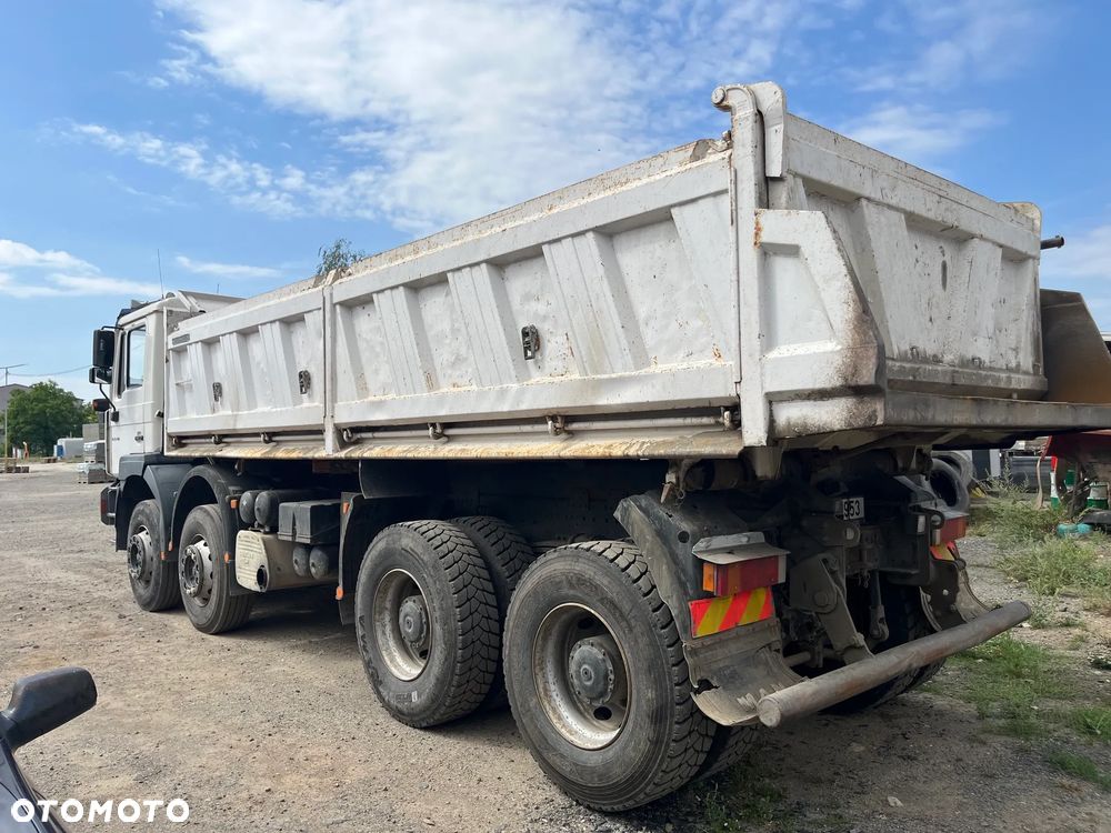 MAN FE 35.410  8x4 Meiller Kipper 3 stronny 2 siłowniki Nowe opony Czołownica - 4