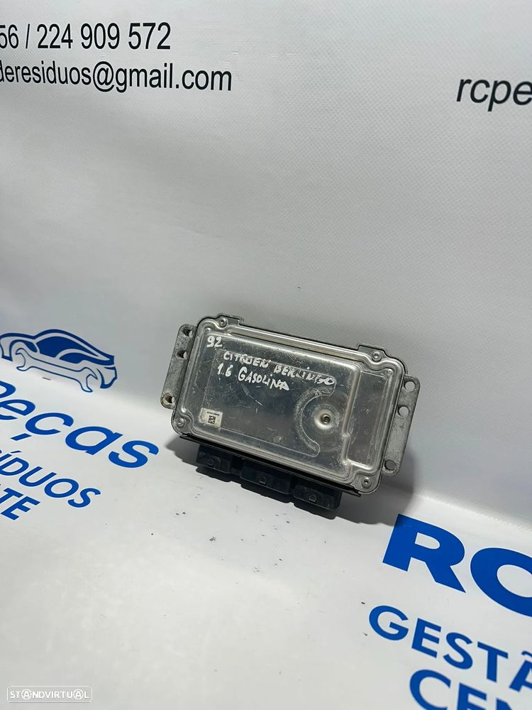 .Centralina Motor Bosch Original PSA Peugeot Citroen NFU 1.6i 16v 9652552380 0261208905 2004 - 2010 - 6