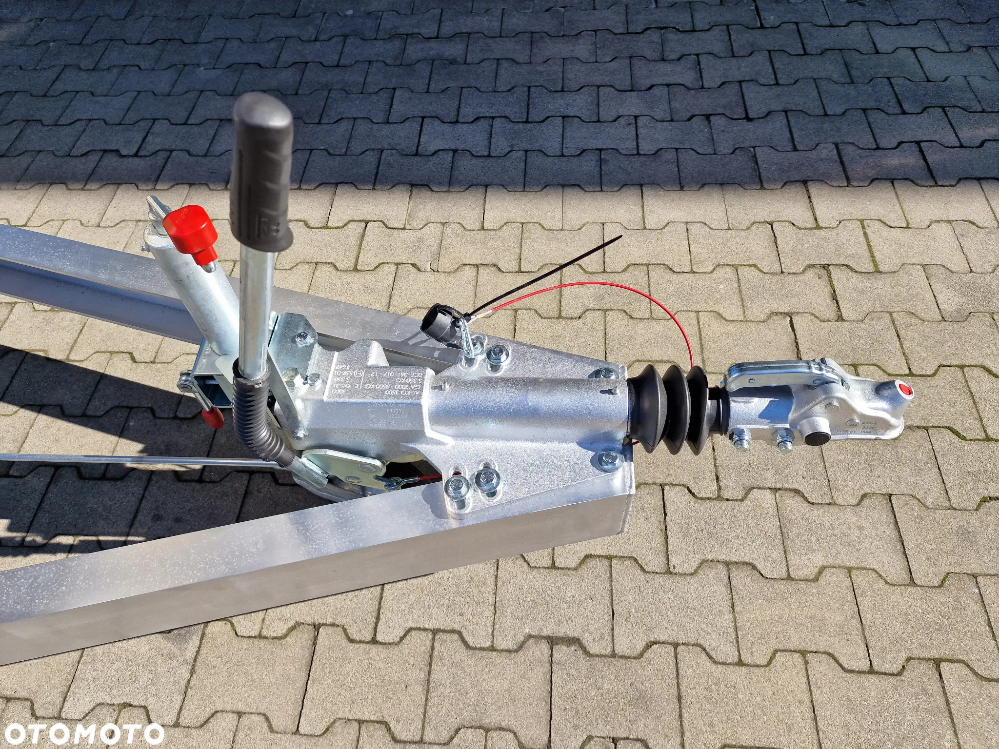 Inny Przyczepa CLM FLY 500 lekka aluminiowa o ładowności 3t ! Fabrycznie nowa od Dealera w Polsce! Przyczepa aluminiowa lekka pod maszyny budowlane DMC do 3,5t na prawo jazdy kat.B+E Przyczepa Do Transportu Maszyn Budowlanych CLM Trailer - 15
