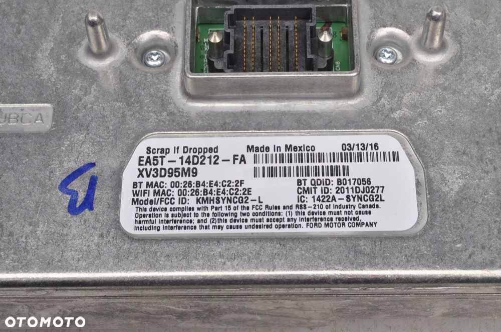 FORD FOCUS III MK3 STEROWNIK MODUŁ NAWIGACJI F1ET-14F239-AA - 7