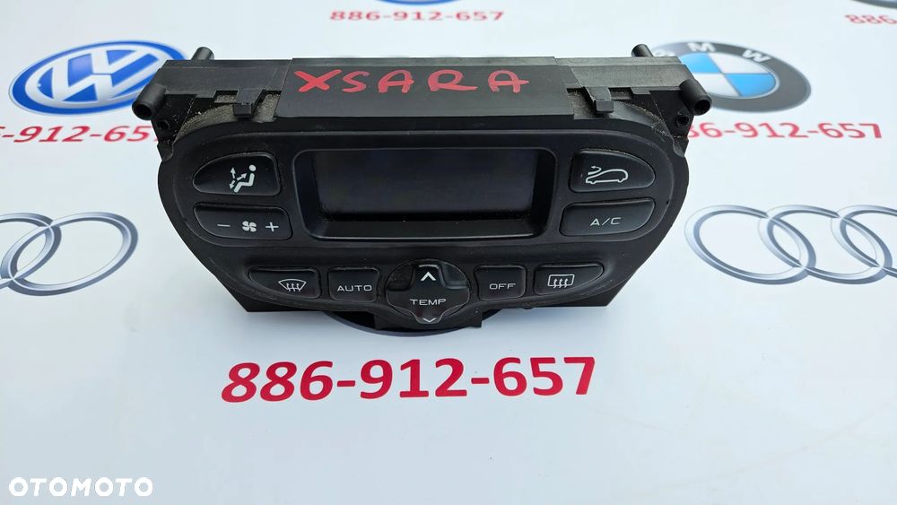 CITROEN XSARA PICASSO Panel klimatyzacji AC Panel sterowania nawiewem 96314105ZR - 6