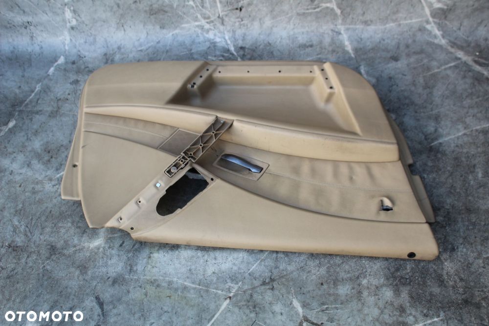 BOCZEK DRZWI LEWY PRZÓD PRZEDNICH BEŻOWA BMW E60 E61 - 2