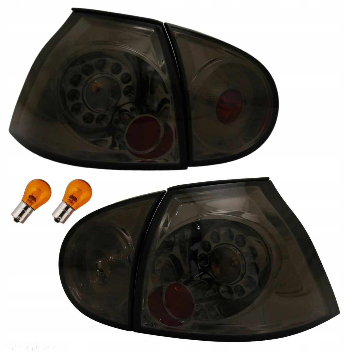 Lampy tyl ny kpl 4szt Led Diodowe Tuning Smoke Dymione VW Golf V 5 1k HB - 1