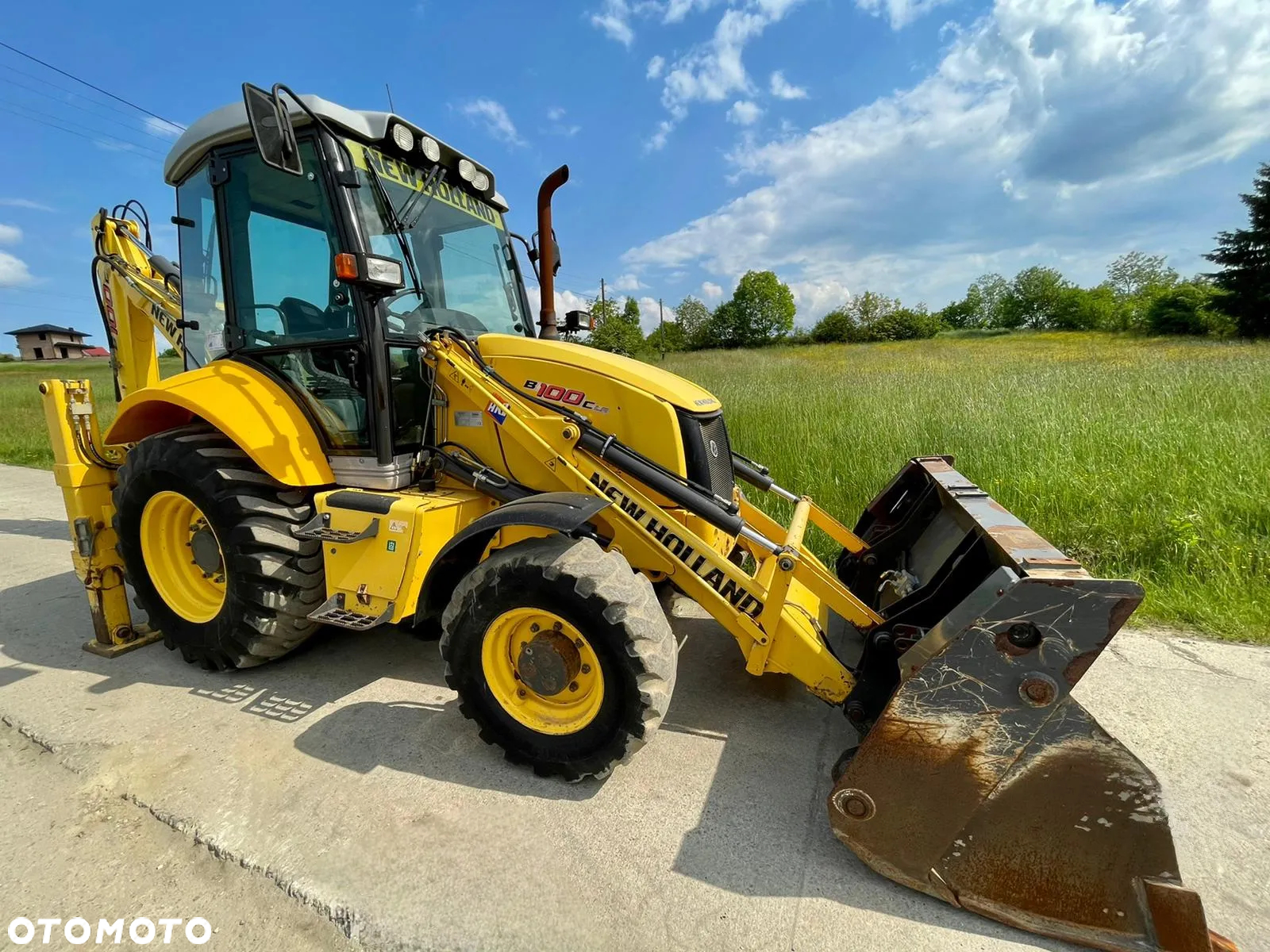 New Holland B100C** KOPARKO ŁADOWARKA NEW HOLLAND B100C** JOYSTICK** LEASING* ZAMIANA* SKUP* ROK 2015* - 7