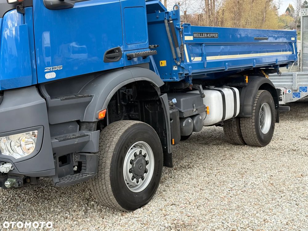 Mercedes-Benz * Arocs * 4X4 * JAK NOWY * Wywrotka Kiper Meiller+ Przyczepa * Zestaw  Sprowadzony * 80.700 km Oryginalnie * Mercedes - 6