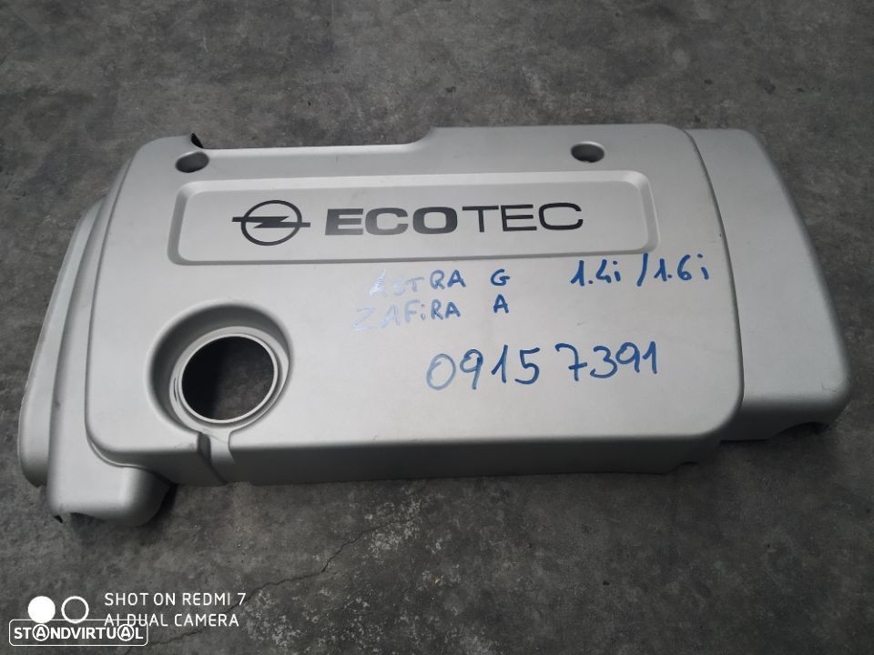 Tampa Motor Opel Zafira A / Astra G 1.4i / 1.6i 09157391 - 2