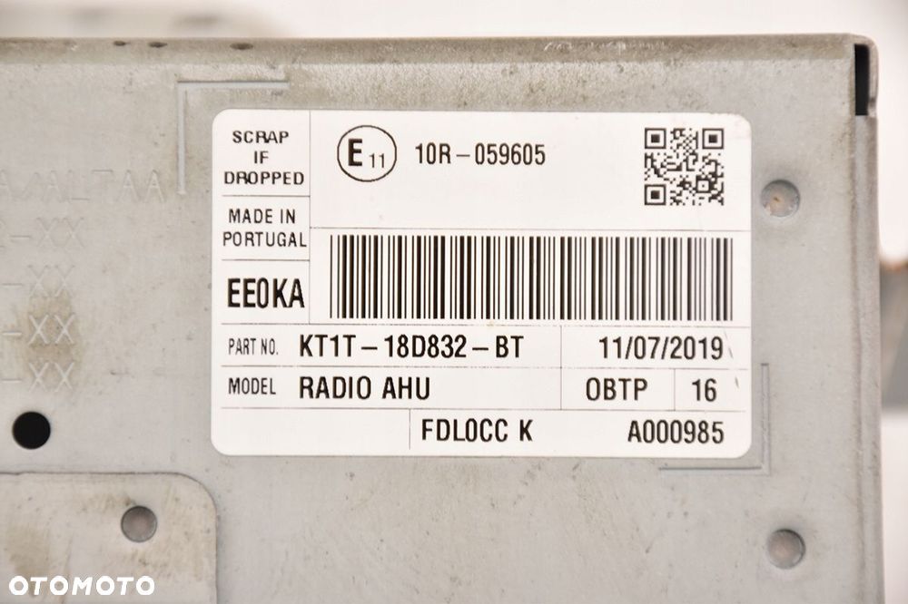 radioodtwarzacz nawigacja * ford transit connect kt1t18d832bt - 3