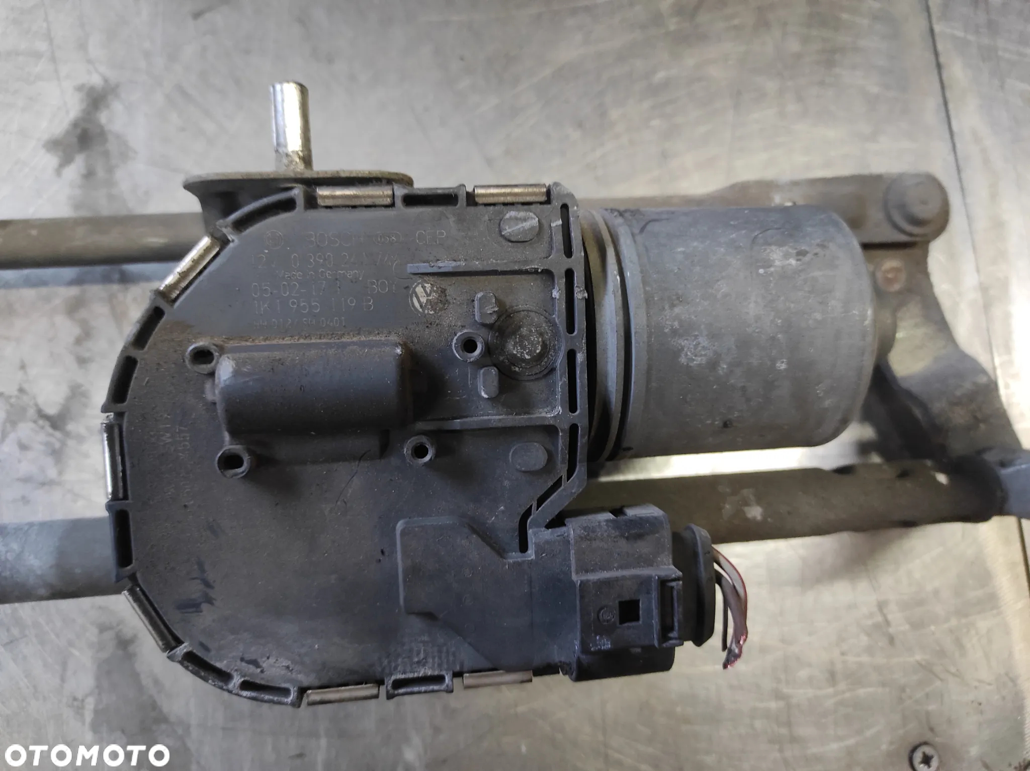 MECHANIZM WYCIERACZKI 1K1955119B VW GOLF 5 SPRAWNY WYSYŁKA !!!!! - 2