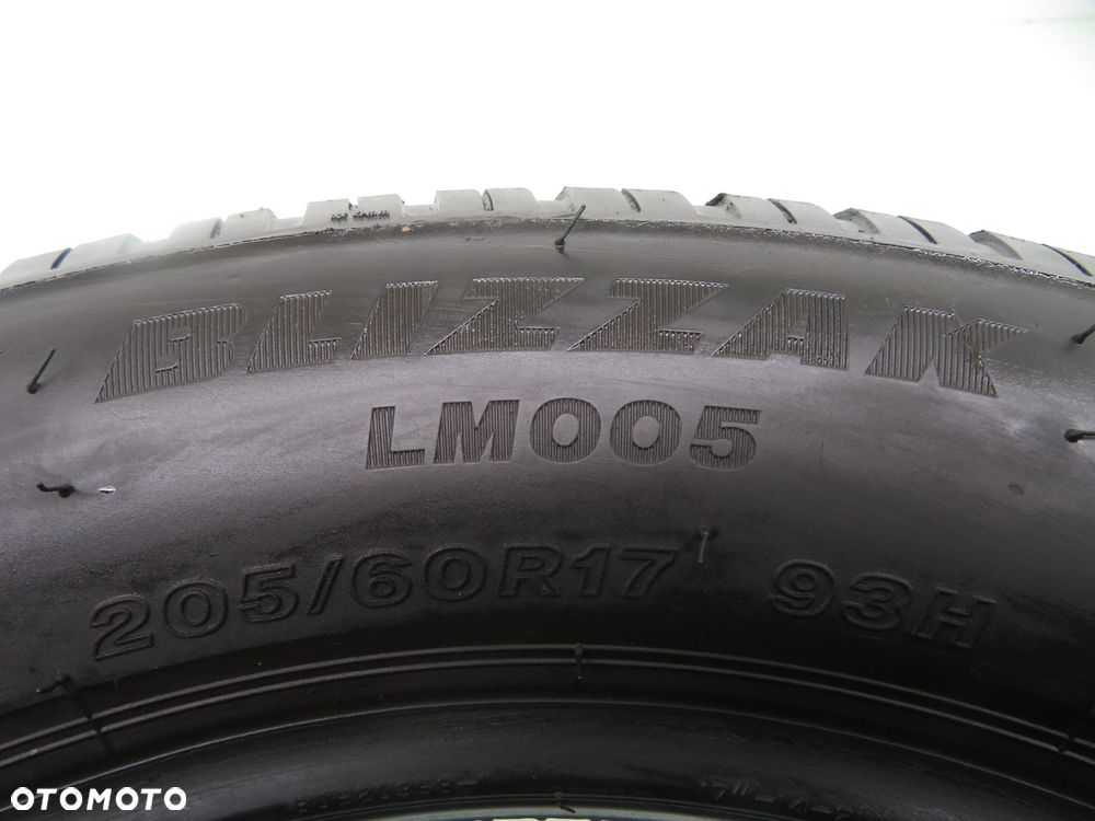 1x 205/60R17 OPONA ZIMOWA Bridgestone Blizzak LM005 93H - 4