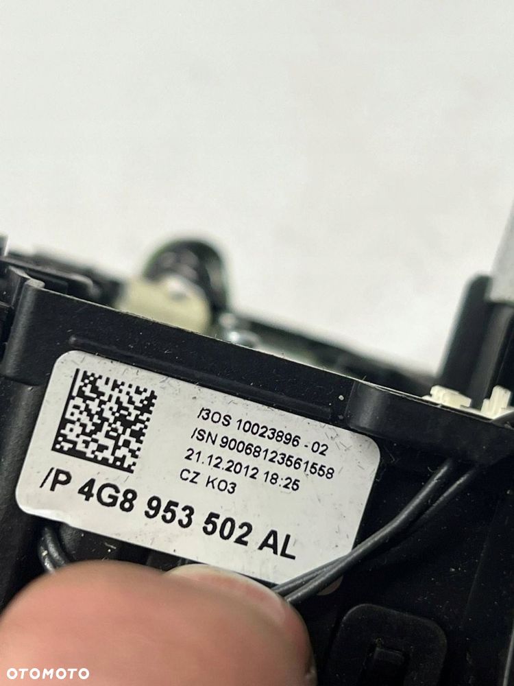 4G8 953 502 AL Przełącznik PAJĄK MANETKI ACC ASYSTENT PASA Audi A4 S4 B8 8K - 12