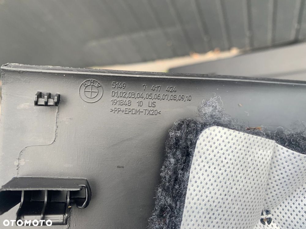 OSŁONA TAPICERKA KLAPY BAGAŻNIKA BMW X5 G05 X5M F95 KOMPLET 7442965 - 12