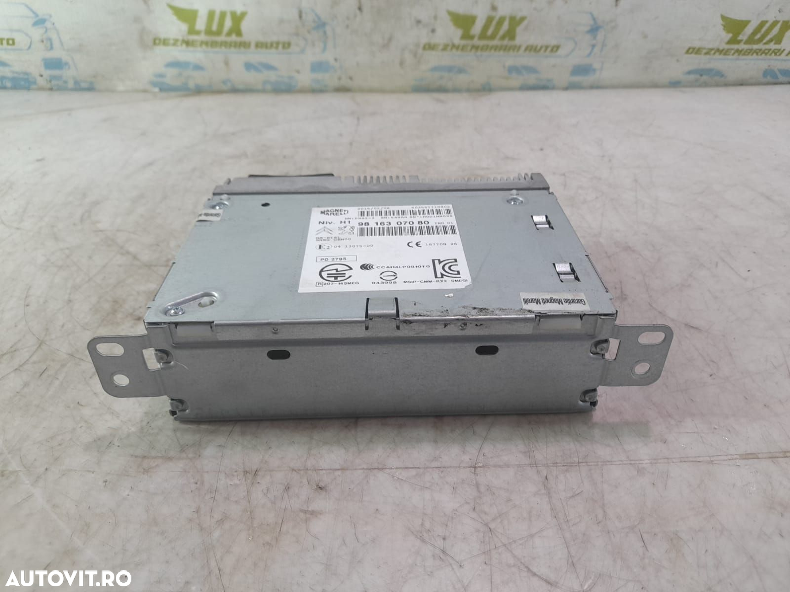 Unitate navigatie 9816307080 Peugeot 308 T9 [2013 - 2017] 2.0 HDI AHR - 3