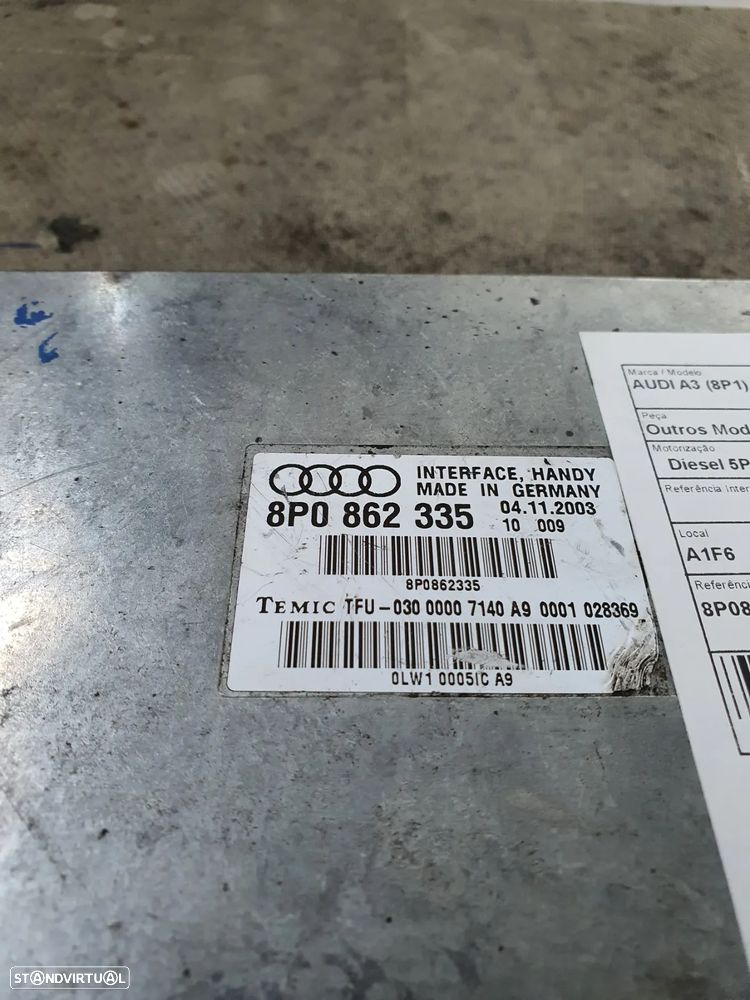 MODULO BLUETOOTH AUDI A3 03- / 8P0862335 - 2