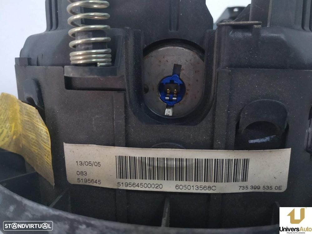 AIRBAG FRONTAL ESQUERDO FIAT DOBLO CARGO 2005 -7353995350E - 1