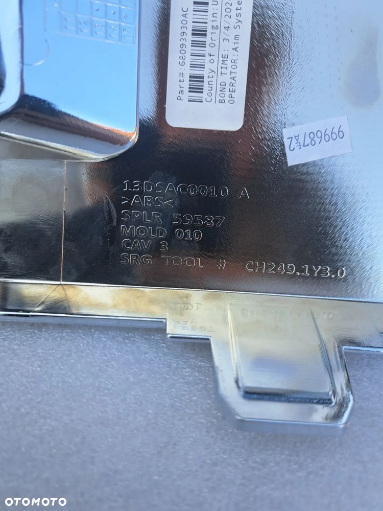 Grill Atrapa chłodnicy Dodge Ram 1500 IV 2013-2019 K68093930AC 68093930AC 13DSAC0010A 13DSBF2011AB 13DSBF2010AB - 6