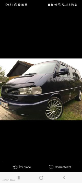 oglinzi cromate vw t4 , deflector capota,manere usi inox, măsuță bord, huse scaun,paravanturi geam - 19
